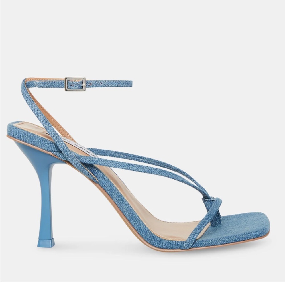 Steve Madden Annie Heel in Denim